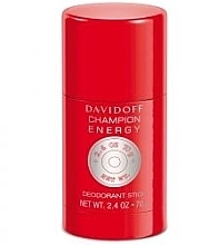 Fragrances, Perfumes, Cosmetics Davidoff Champion Energy - Deodorant Stick