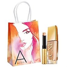 Set - Avon Luxe (corrector/2g + foundation/30ml) — photo N1