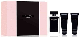 Fragrances, Perfumes, Cosmetics Narciso Rodriguez For Her - Set (edt/100ml + b/lot/75ml + sh/gel/75ml)