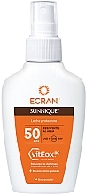 Fragrances, Perfumes, Cosmetics Tanning & Sun Protection Milk - Ecran Sunnique Protective Milk Spf50