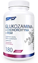 Glucosamine + Chondroitin + MSM Food Supplement, 180 Tabs - SFD Glucosamine Chondroitin MSM — photo N1