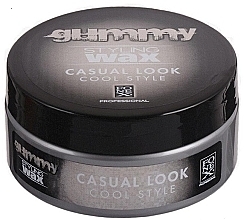 Matte Medium Hold Hair Styling Wax - Gummy Styling Wax Casual Look — photo N2