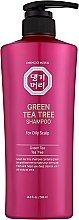 Fragrances, Perfumes, Cosmetics Green Tea Tree Shampoo for Oily Scalp - Daeng Gi Meo Ri Green Tea Tree Shampoo for Oily Scalp