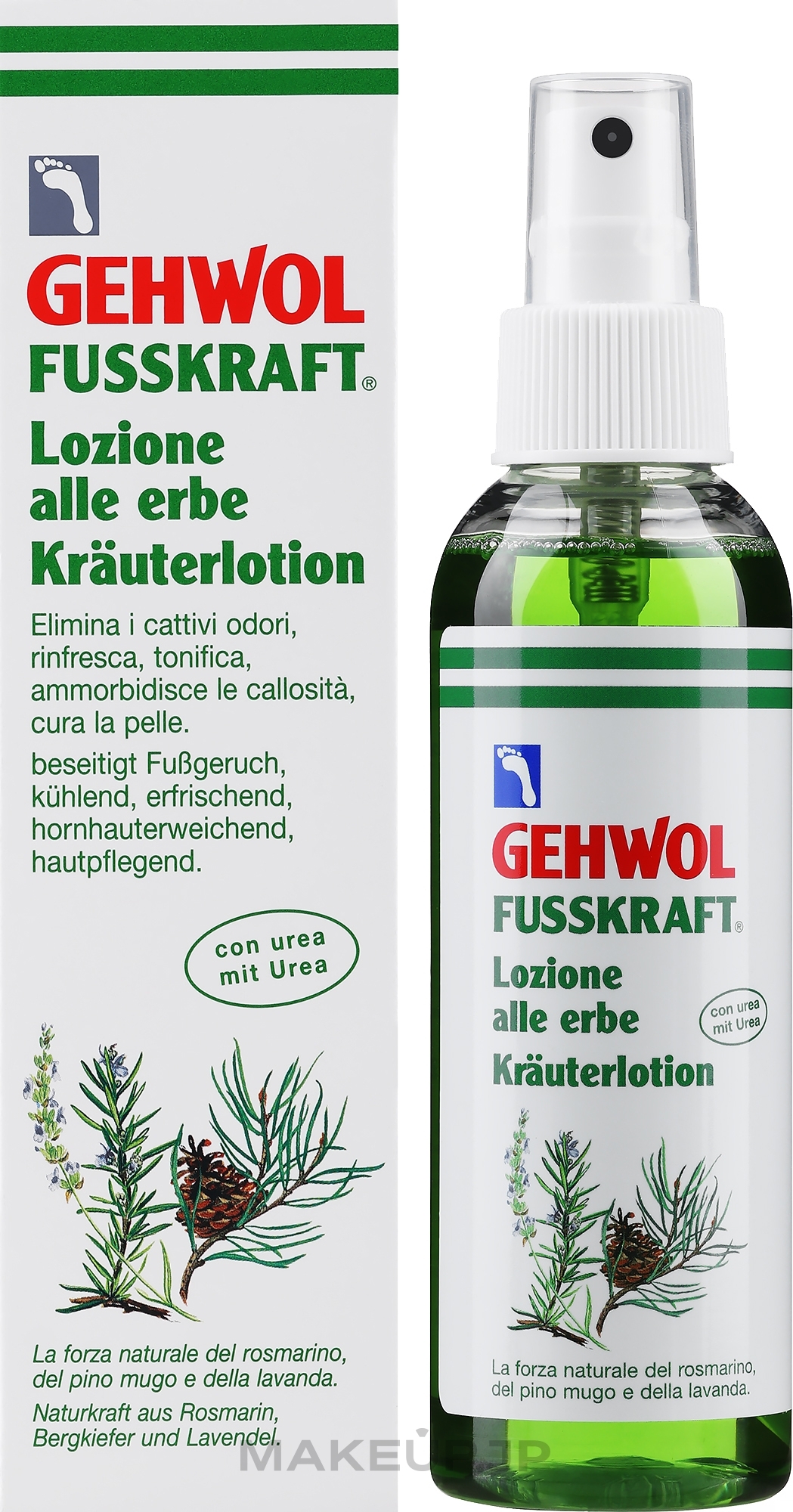 Herbal Lotion - Gehwol Fusskraft krauterlotion — photo 150 ml