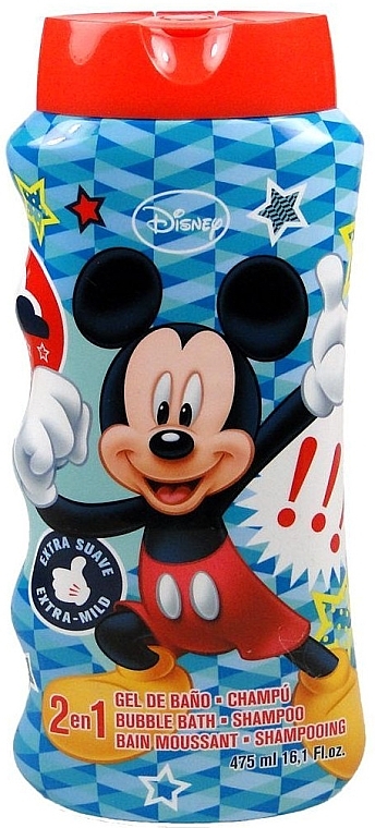 Mickey Mouse Shampoo & Shower Gel - Disney Mickey Mouse — photo N1