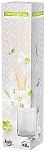 White Flowers Fragrance Diffuser - Bispol Reed Diffuser — photo N1