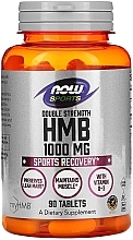 Dietary Supplement 'Hydroxymethylbutyrate' 1000 mg - Now Foods Sports Recovery HMB Double Strength — photo N1