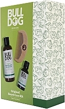 Fragrances, Perfumes, Cosmetics Set - Bulldog Skincare Original Beard Care Kit (bearg/shmp/200ml + bearg/oil/30ml + comb)