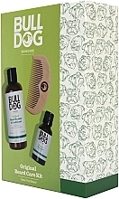 Set - Bulldog Skincare Original Beard Care Kit (bearg/shmp/200ml + bearg/oil/30ml + comb) — photo N1