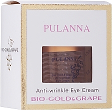 Fragrances, Perfumes, Cosmetics Anti-Wrinkle Bio-Gold & Grape Eye Cream - Pulanna Bio-gold & Grape Anti-wrinkle Eye Cream