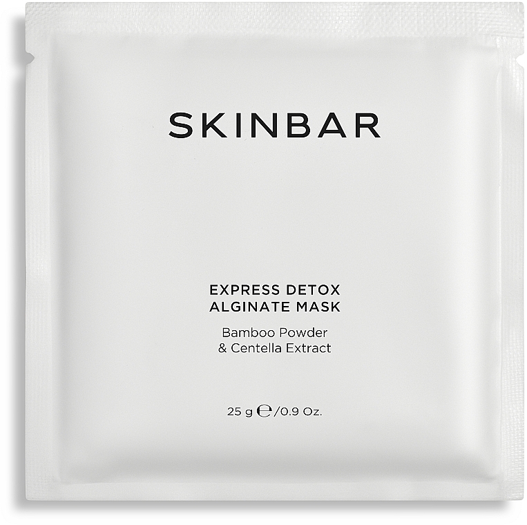 Detoxifying Alginate Mask with Charcoal & Centella Extract - SKINBAR Bamboo Powder & Centella Extract Alginate Mask — photo N1