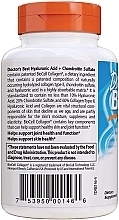 Hyaluronic Acid with Chondroitin Sulfate & Collagen - Doctor's Best Hyaluronic Acid with Chondroitin Sulfate Capsules — photo N3