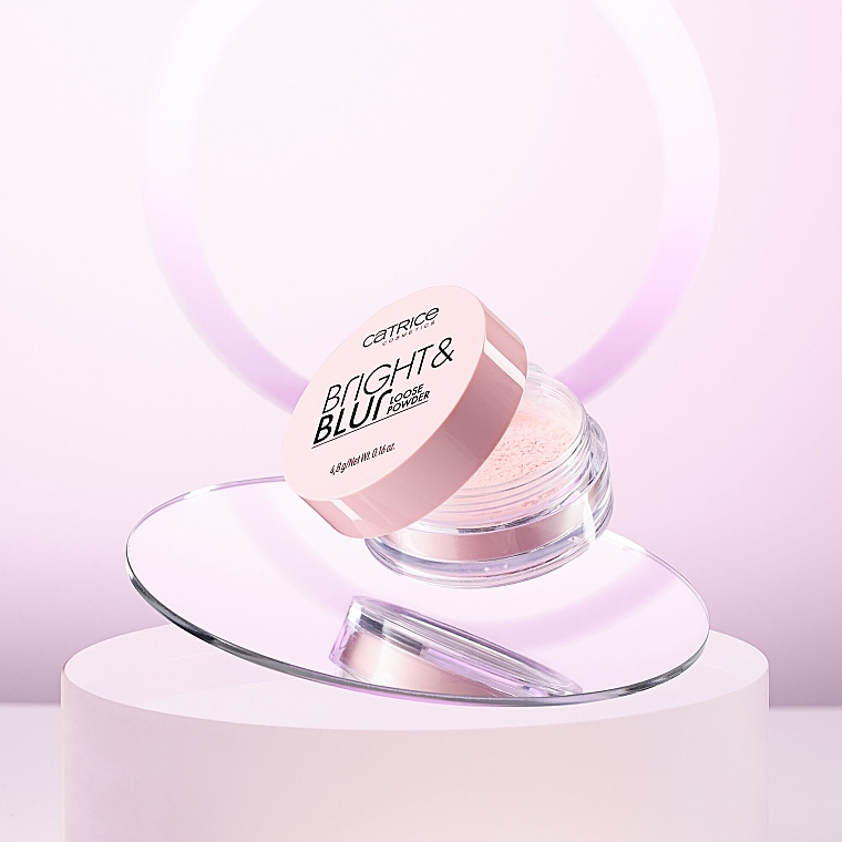 Brightening and Smoothing Loose Powder - Catrice Bright & Blur Loose Powder — photo N9