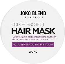 Fragrances, Perfumes, Cosmetics Mask for Colour-Treated Hair - Joko Blend Color Protect Hair Mask