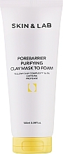 Face Cleansing Foam Mask - Skin&Lab Porebarrier Purifiying Clay Mask To Foam — photo N1