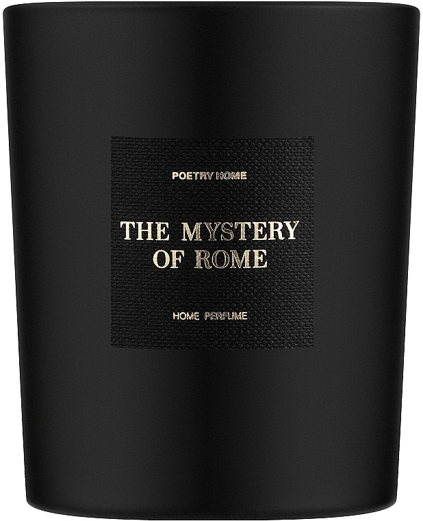 Poetry Home The Mystery Of Rome Primary Collection - Perfumed Candle — photo N1