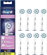 Electric Toothbrush Heads, 8 pcs - Oral-B Sensi UltraThin Toothbrush Heads — photo N1