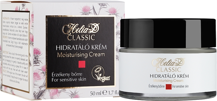 Moisturizing Face Cream for Sensitive Skin - Helia-D Classic Moisturising Cream For Sensitive Skin — photo N2