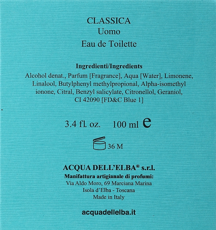 Acqua dell Elba Classica Men - Eau de Toilette — photo N7