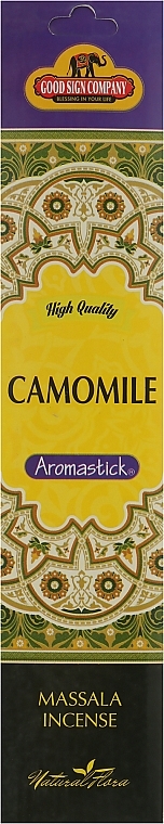 Incense Sticks "Chamomile" - Good Sign Company Camomile Aromastick — photo N1