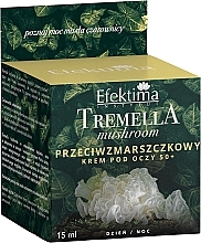 Fragrances, Perfumes, Cosmetics Anti-Aging Eye Cream 50+ - Efektima Instytut Tremella Mushroom Anti-Wrinkle Eye Cream