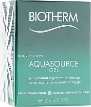 Fragrances, Perfumes, Cosmetics Moisturizing Face Gel - Biotherm Aquasource Gel Intense Regenerating Moisturizing Gel