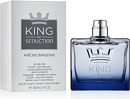 Antonio Banderas King of Seduction - Eau de Toilette (tester without cap) — photo N2