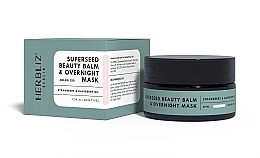 Fragrances, Perfumes, Cosmetics Face & Body Balm & Overnight Mask - Herbliz Superseed Beauty Balm & Overnight Mask