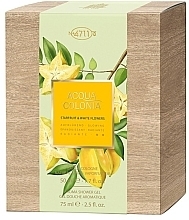 Fragrances, Perfumes, Cosmetics Maurer & Wirtz 4711 Acqua Cologne Starfruit & White Flowers - Kit (col/50ml+sh/gel/75ml)