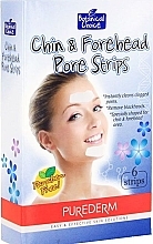 Fragrances, Perfumes, Cosmetics Forehead & Chin Cleansing Strips - Purederm Chin & Forehead Pore Strips