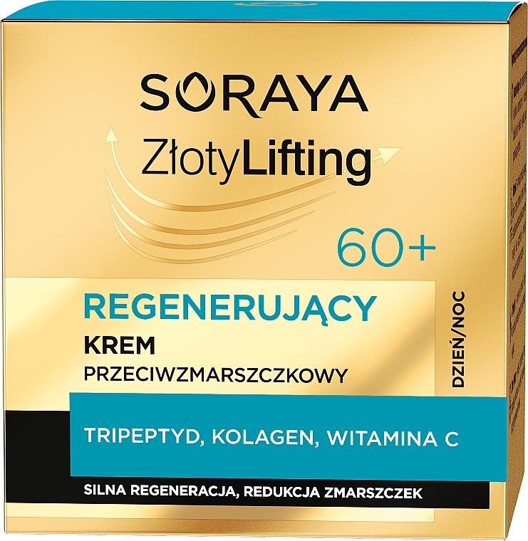 Lifting & Regenerating Anti-Wrinkle Cream 60+ - Soraya Zloty Lifting — photo N2