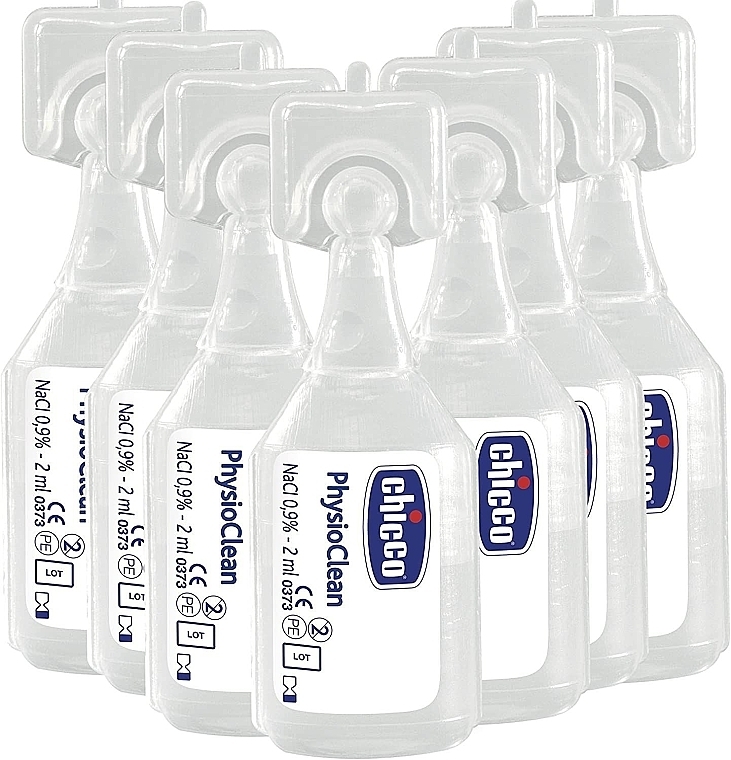 Nasal Saline Solution 2 ml ampoules - Chicco Physio Clean — photo N4