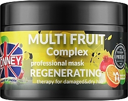 Fragrances, Perfumes, Cosmetics Hair Mask - Ronney Multi Fruit Complex Regenerating Therapy Mask