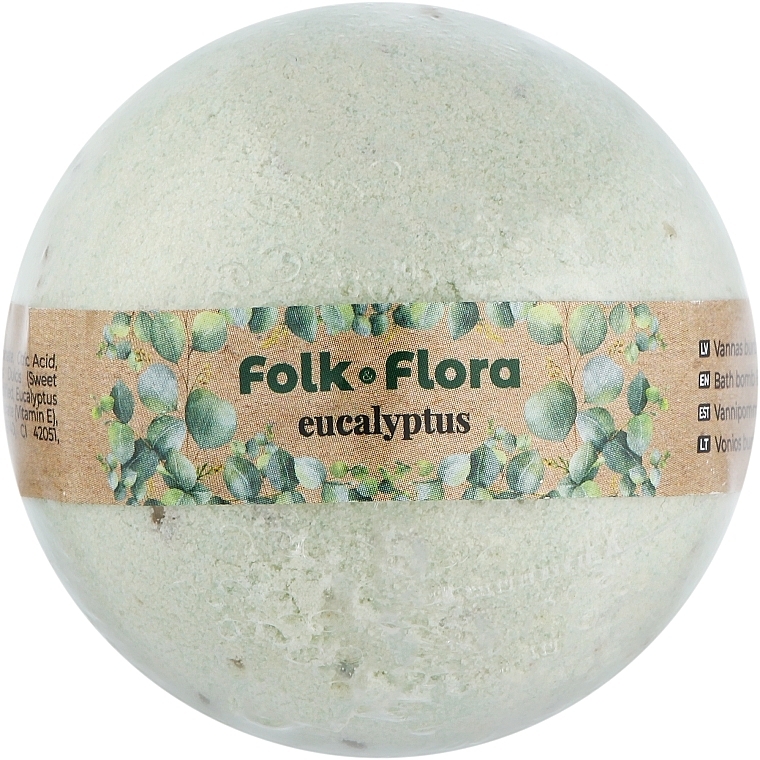 Eucalyptus Bath Bomb - Folk&Flora Bath Bombs — photo N1