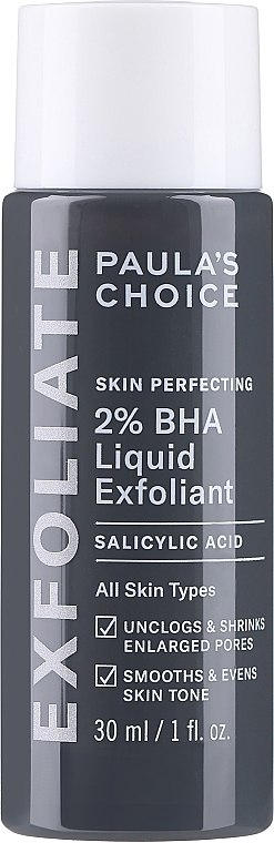 Salicylic Acid Toner 2% - Paula's Choice Skin Perfecting 2% BHA Liquid Exfoliating Travel Size — photo N1