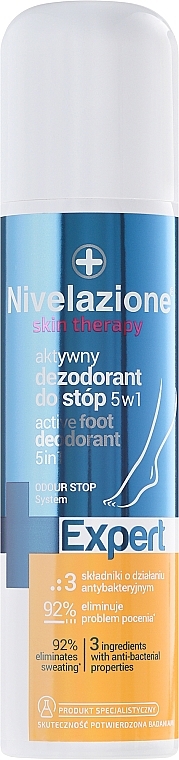 Active Foot Deodorant 5 in 1 - Farmona Nivelazione Skin Therapy Expert — photo N1