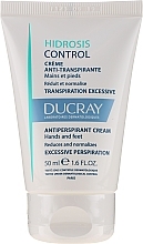 Creamy Hand & Foot Antiperspirant - Ducray Hidrosis Control Antiperspirant Cream — photo N2