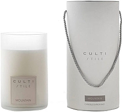 Fragrances, Perfumes, Cosmetics Culti Stile Mountain Scented Candle - Room Fragrance