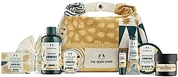 Set, 9 products - The Body Shop Soothe & Smooth Almond Milk Ultimate Gift — photo N1