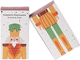 Fragrances, Perfumes, Cosmetics Orange & Cinnamon Soap Bar 'Christmas Nutcracker' - Essencias De Portugal Orange Christmas Nutcraker