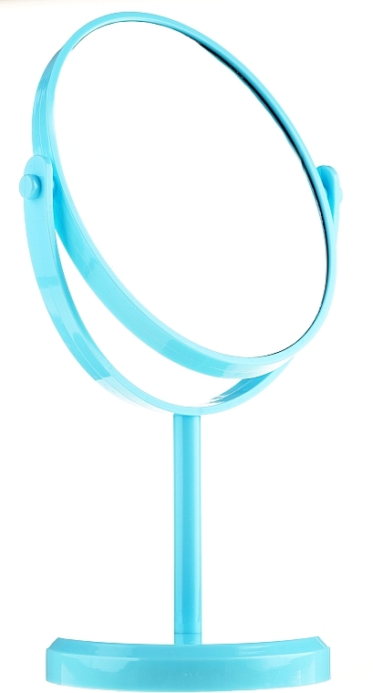 Oval Stand Mirror 85710, light blue - Top Choice Beauty Collection Mirror — photo N2