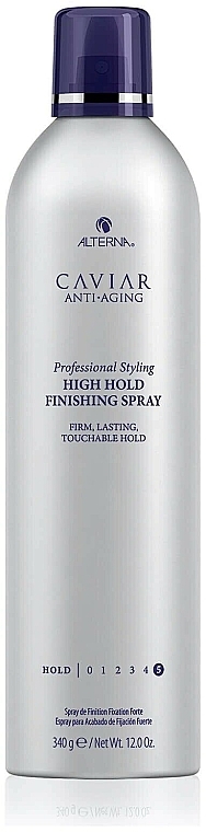Strong Hold Hair Spray - Alterna Caviar Anti Aging Professional Styling High Hold Finishing Spray — photo N2