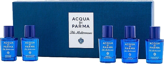 Mini Size Set - Acqua di Parma Blu Mediterraneo Miniature Set (edt/5x5ml) — photo N1