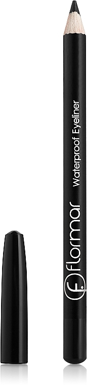 Waterproof Eye Pencil - Flormar Waterproof Eyeliner — photo N1