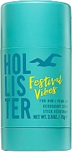 Fragrances, Perfumes, Cosmetics Hollister Festival Vibes For Him - Deodorant-Stick