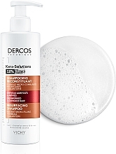 Weak & Damaged Hair Shampoo - Vichy Dercos Kera-Solutions Shampooing Reconstituant — photo N8