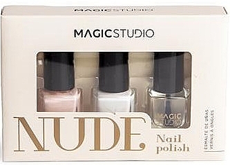 Nail Polish Set - Magic Studio Nude 3 Nail Polish Set (nail/polish/3x1.8ml) — photo N1