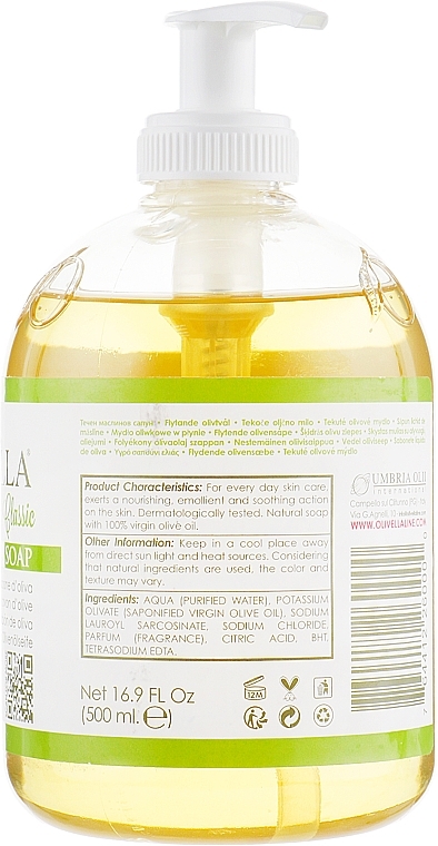 Liquid Face & Body Soap with Olive Oil - Olivella Face & Body Soap Olive — photo N5