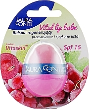 Fragrances, Perfumes, Cosmetics Grape Lip Balm - Laura Conti Vital Lip Balm