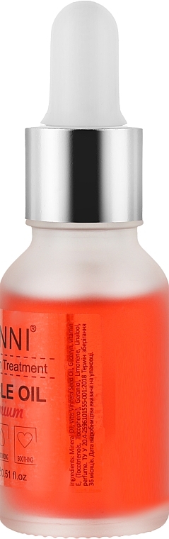 Dry Cuticle Oil "Passion Fruit" - Canni Cuticle Oil Premium — photo N3